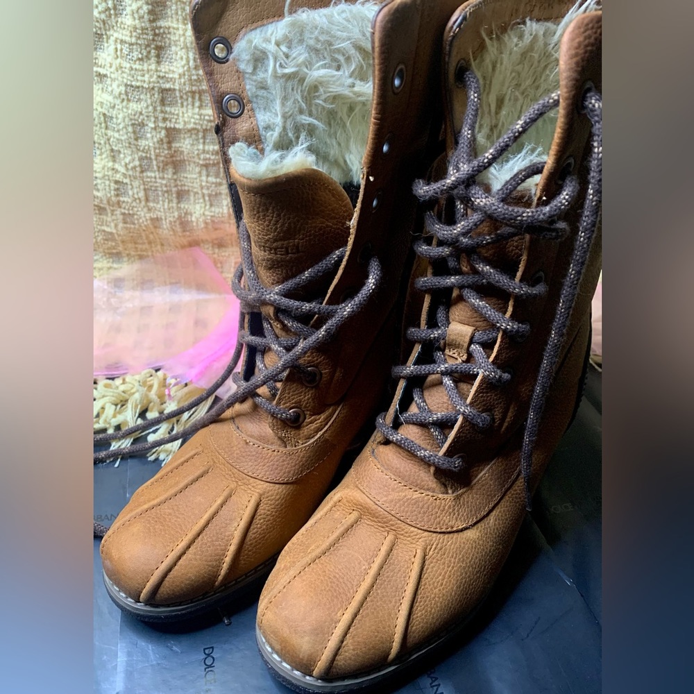 💥MERREL💥 Merrell Brunette Waterproof Select Dry Ice Polar Boots Brown 💥#MR17 - Picture 5 of 14